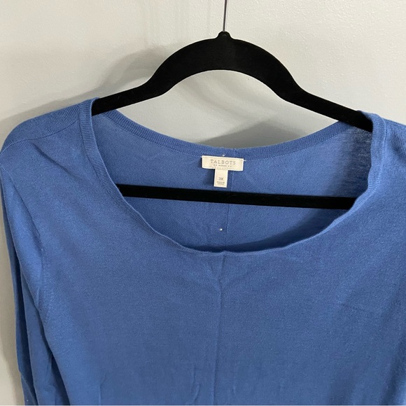 Plus size Talbots long sleeve sweater - Picture 2 of 3